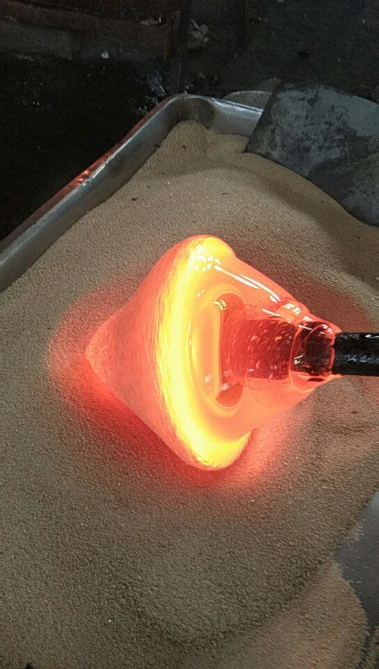 Handmade Art Glass Jellyfish Holiday Gift  Hanging Decor Sun Catcher Wind Chimes