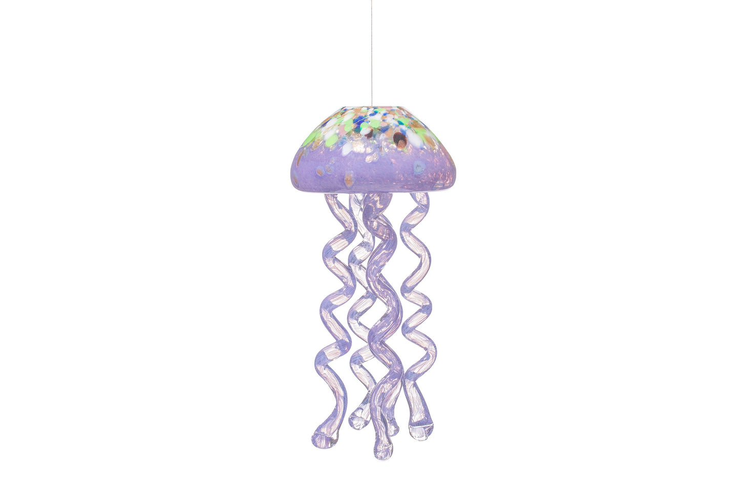 Purple Jellyfish wind chime & sun catcher
